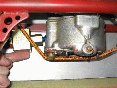 Trial fitting the carb and the Facet backup pump used to override the gravity feed if necessary IMG_0408.jpg